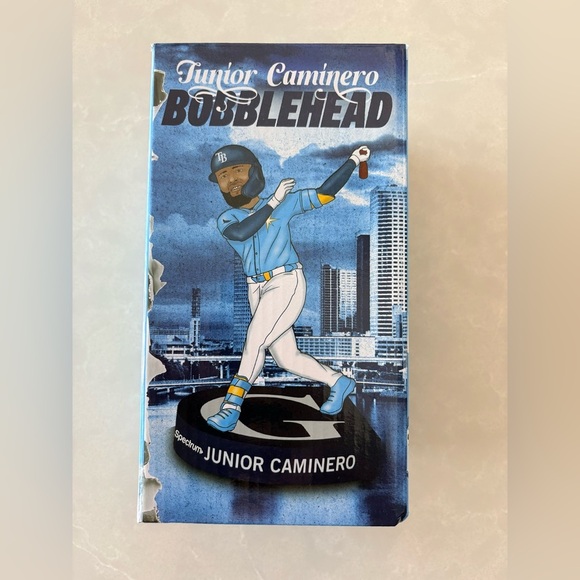 MLB Other - NIB Junior Caminero Tampa Bay Rays SGA Bobblehead 2025 Baseball Collectible